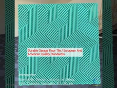 Piastrelle per pavimenti di garage durevoli / Norme di qualità europee e americane