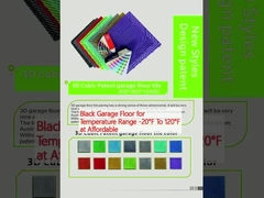 Pavimento da garage nero per temperature da -20°F a 120°F a prezzi accessibili
