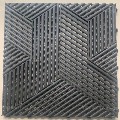 OEM Piastrelle di plastica per pavimenti di garage 18 mm Interlocking Shop Floor Mats