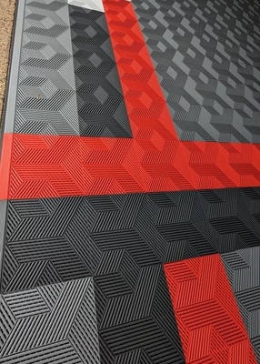 Piastrelle per pavimenti di garage resistenti agli UV, resistenti agli urti e alle sostanze chimiche