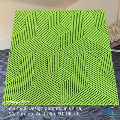 Piastrelle di pavimento epoxi a nastro con protezione UV e facile manutenzione