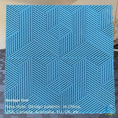 Piastrelle quadrate colorate anti scivolamento con finitura opaca