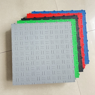 Interlocking Garagetrac Piastrelle per pavimenti di garage Diamond Flex Spessore 18 mm