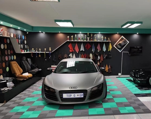 15.75 X 15.75 pollici piastrelle per pavimenti di garage adatti per veicoli pesanti e attrezzature